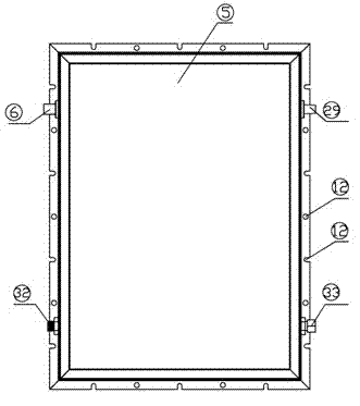 Photovoltaic honeycomb component module with heat collecting pipe