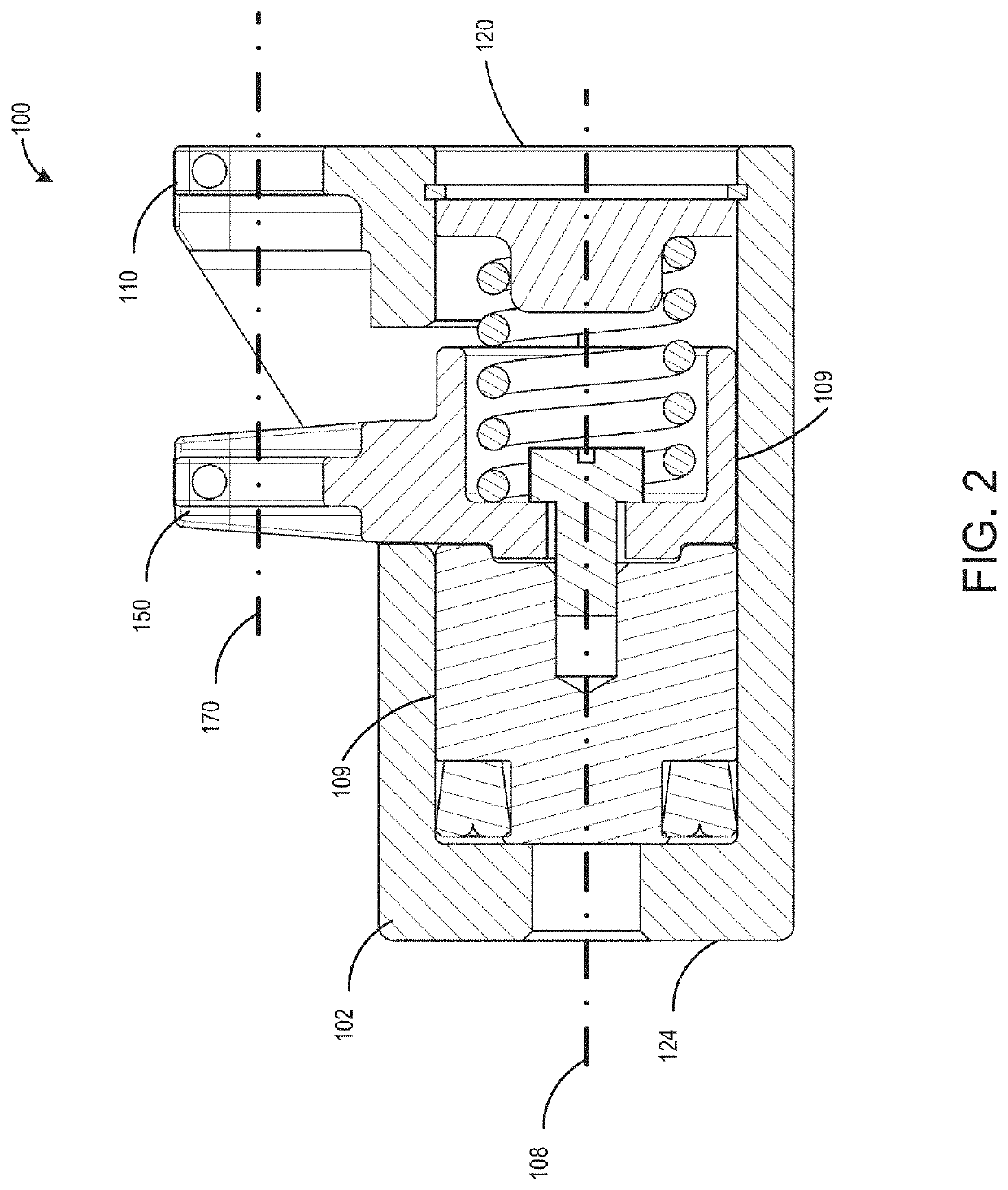 Axial swage tool