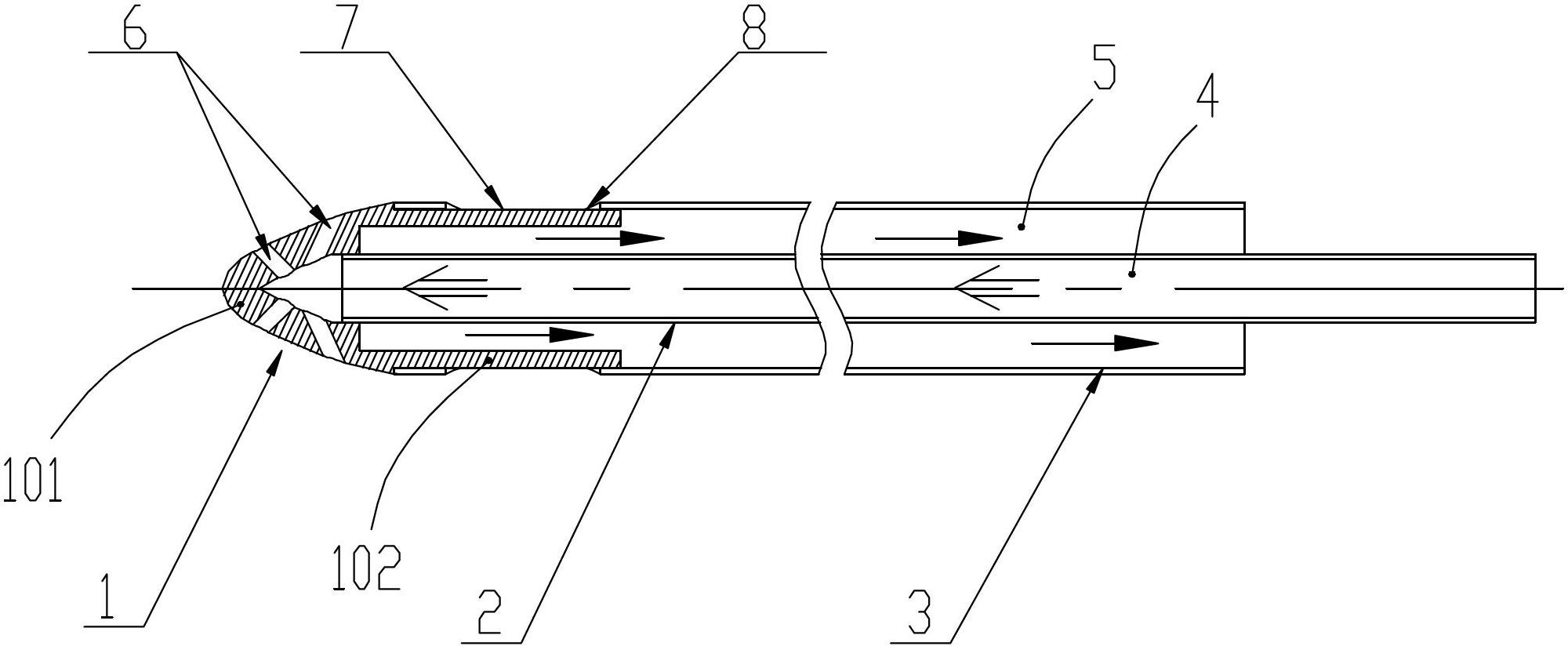 Fragment aspirator of hematoma remover