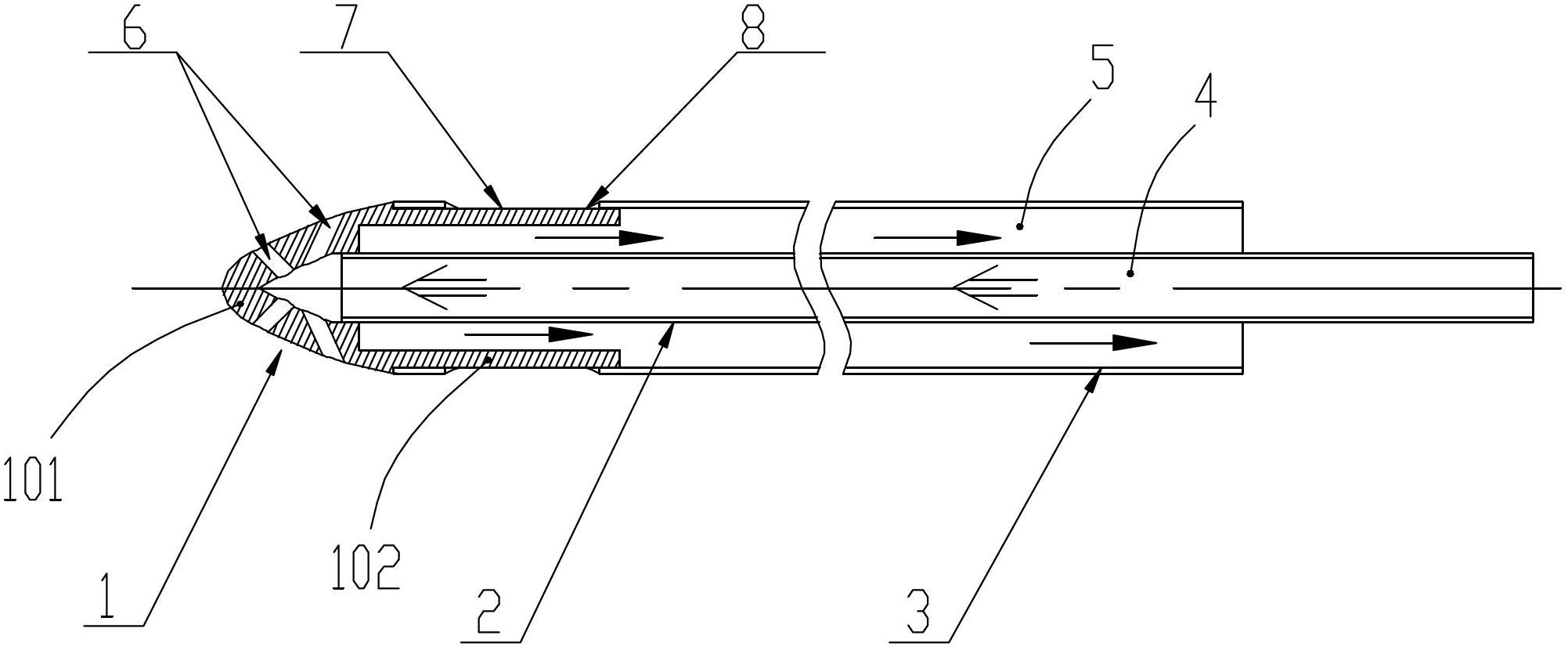 Fragment aspirator of hematoma remover