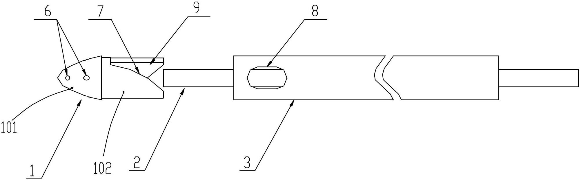 Fragment aspirator of hematoma remover