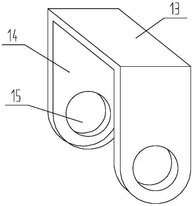 Oil transfer arm rotary joint sealing ring translation replacing device and application thereof