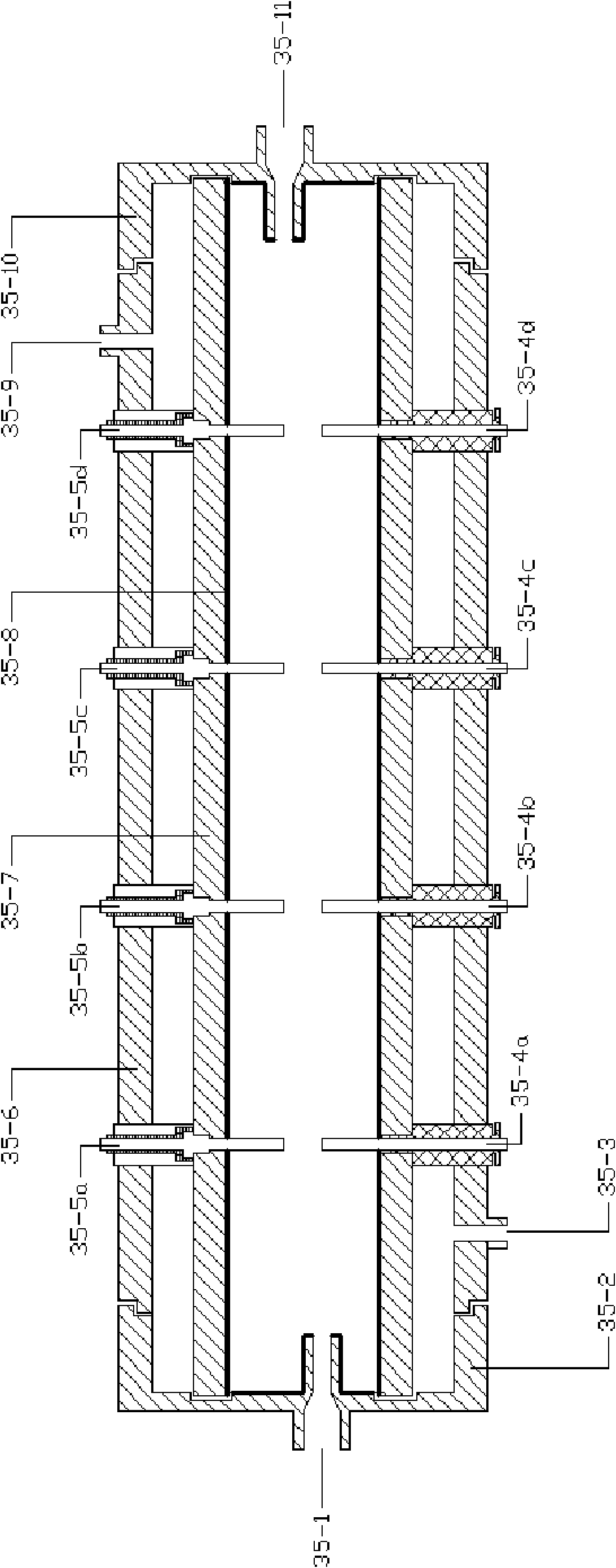 Experiment simulation system for exploiting natural gas hydrate by using CO2