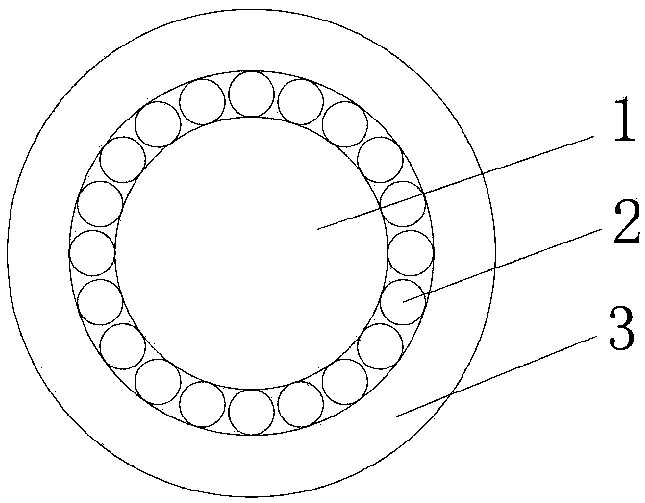 Special-shaped FRP armored nonmetal anti-rodent optical cable and processing process thereof