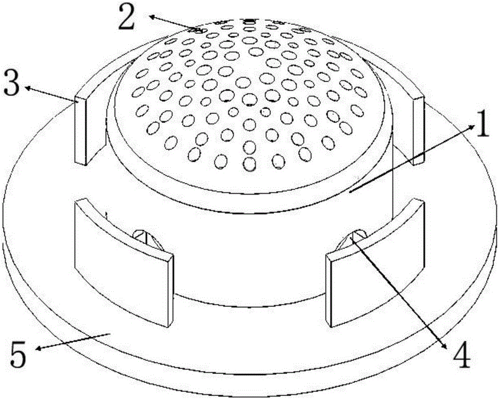 Safety protection method used for explosion and destruction of waste explosives