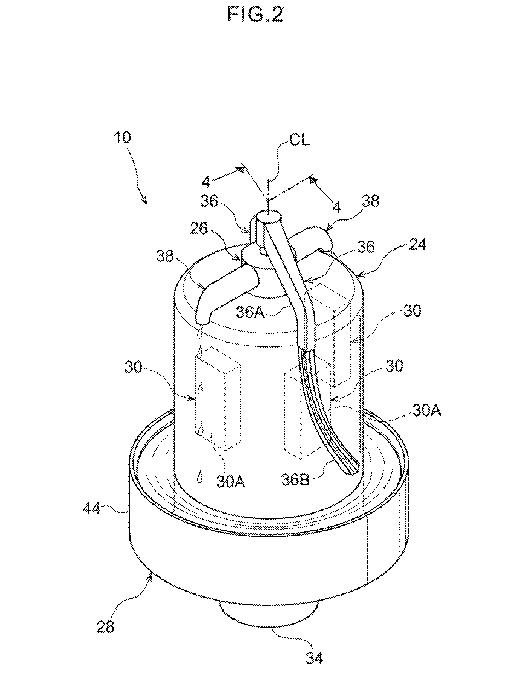 Peripheral information detection device and self-driving vehicle