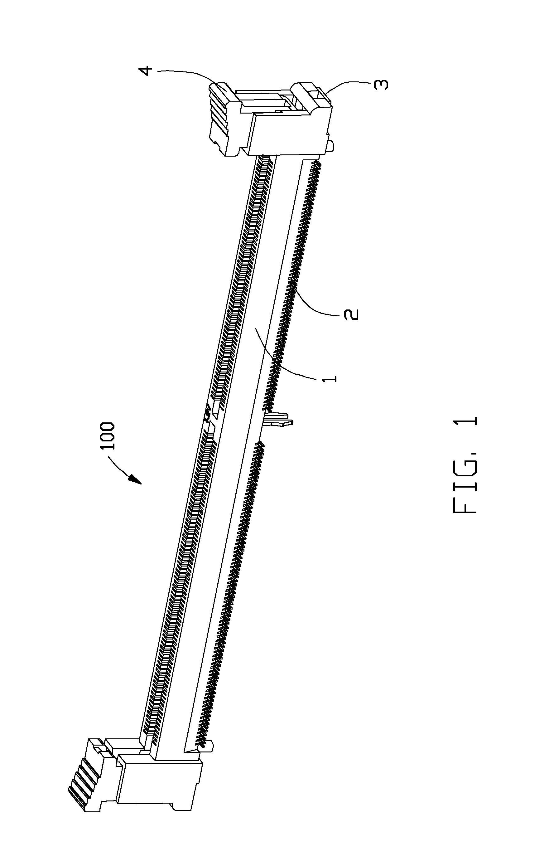 Electrical connector with a reliable soldering