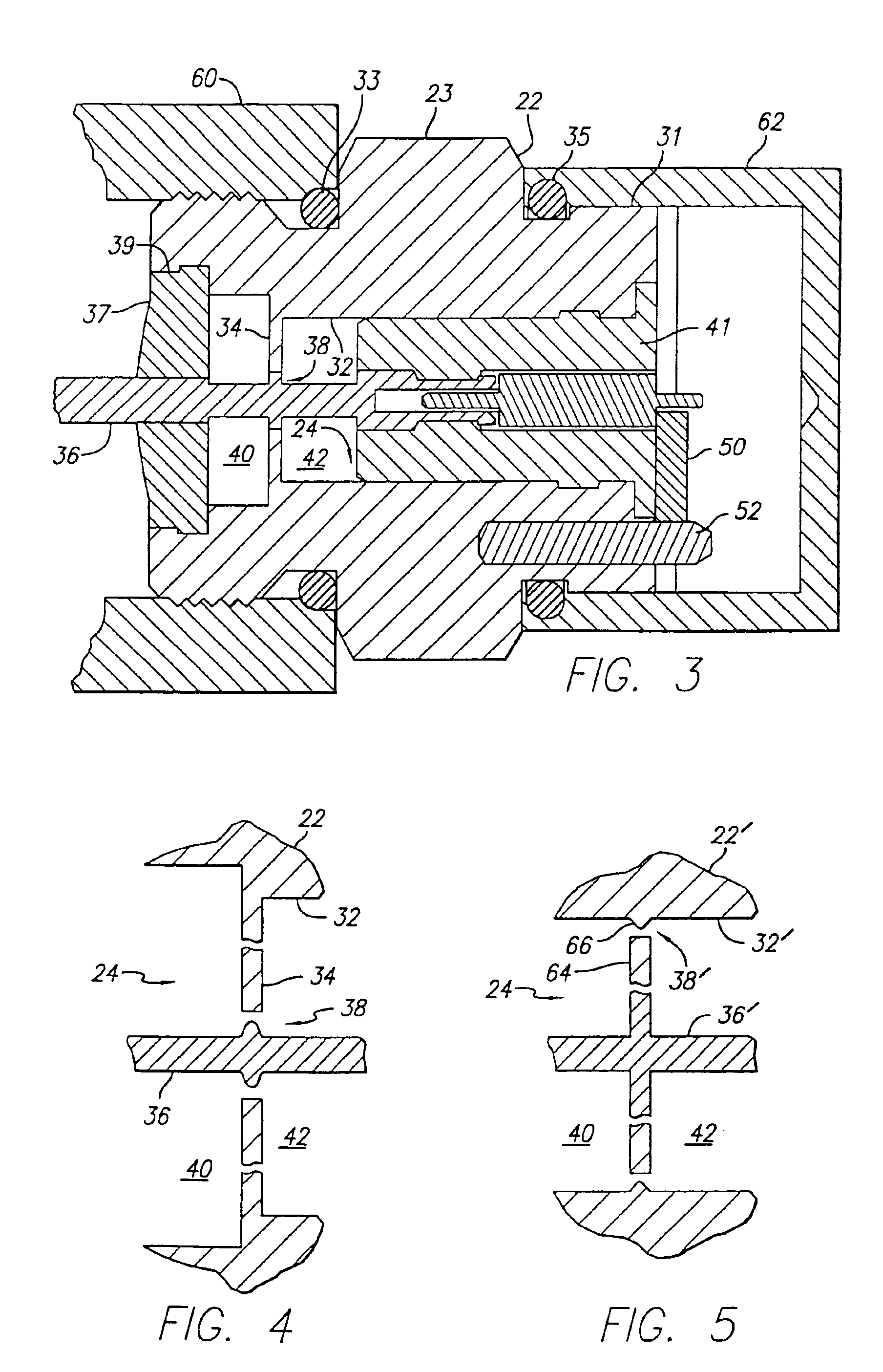 Surge protected coaxial termination