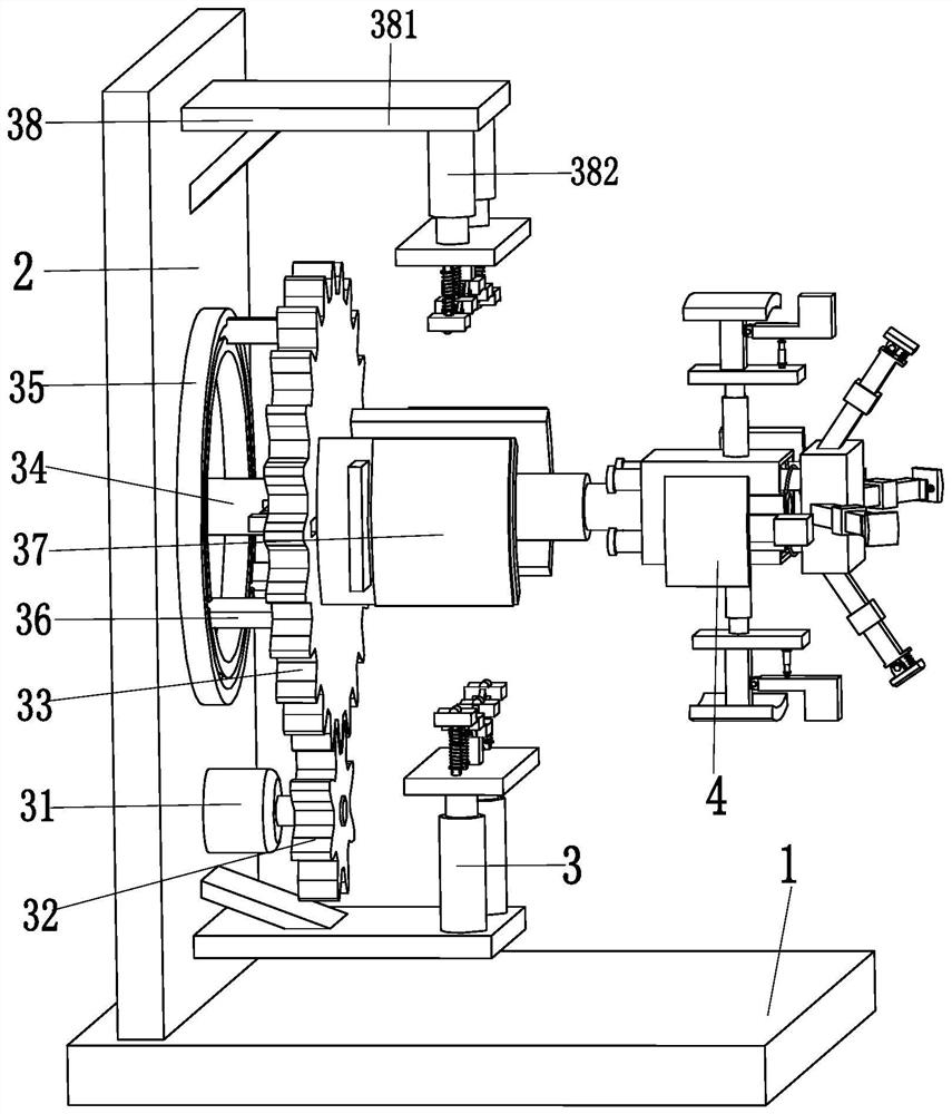 A motorcycle exhaust pipe bending welding fixing equipment and exhaust pipe splicing process