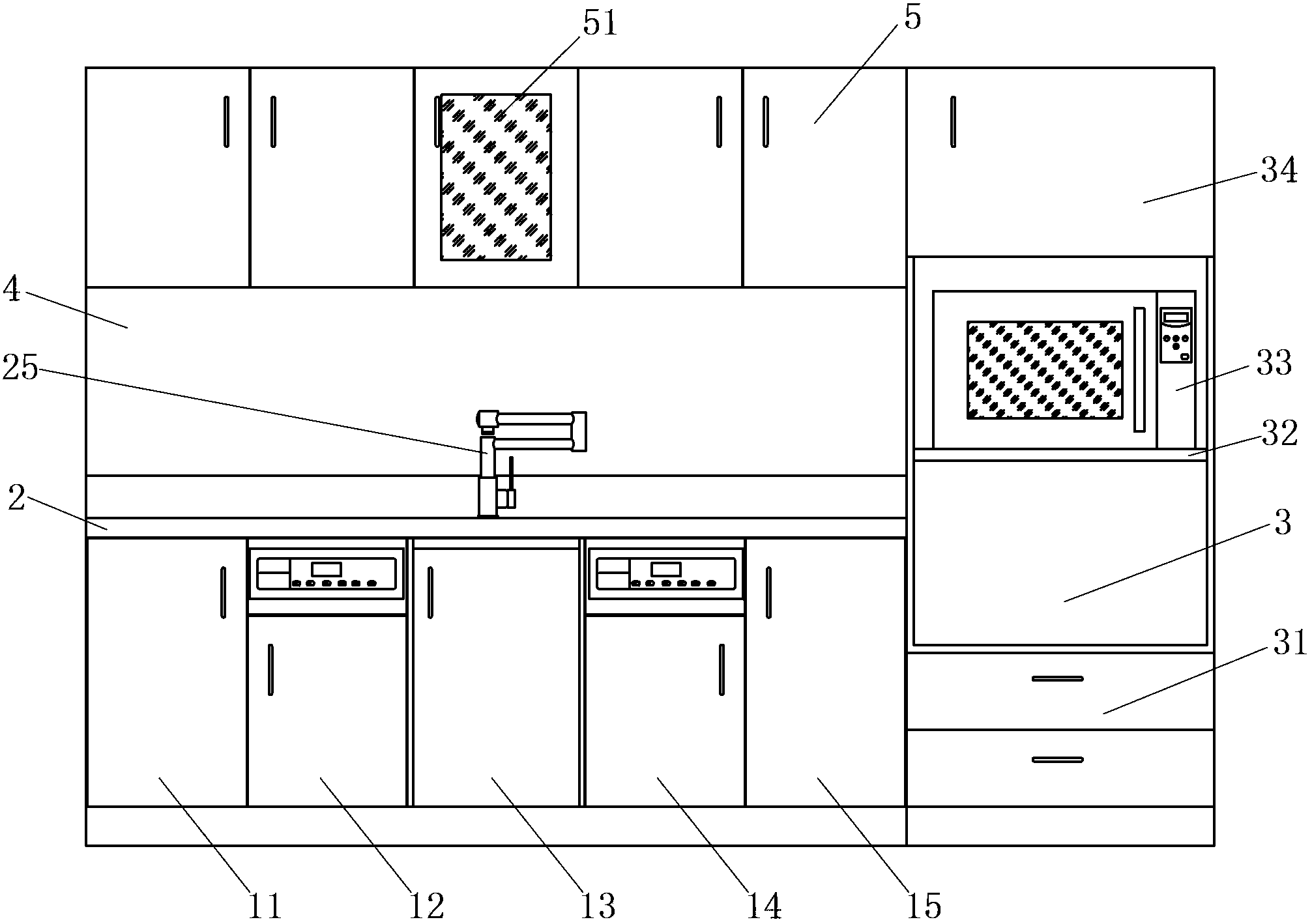 Multifunctional cleaning and disinfecting workstation for dental departments