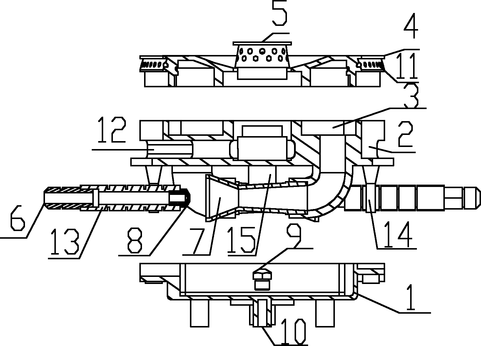 Upper air inlet gas cookware