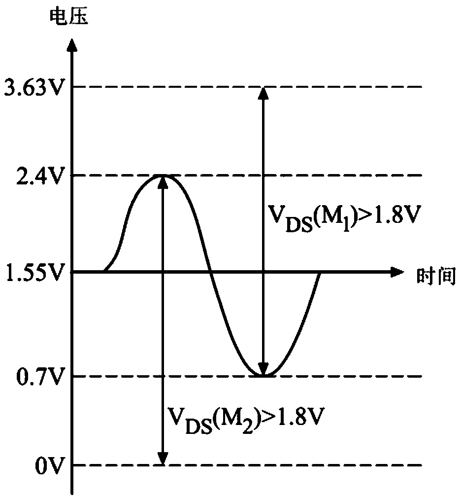 Amplifier circuit and output drive circuit thereof