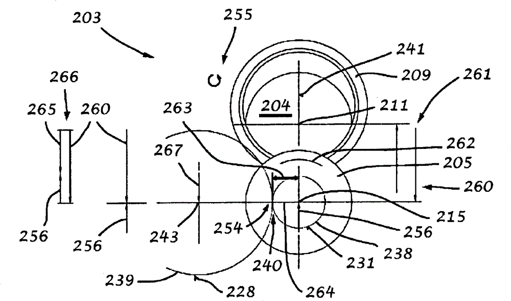 Conical friction ring transmission and method for continuously transmitting torque by means of conical friction ring transmission