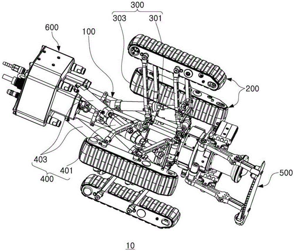 Pipeline cleaning robot