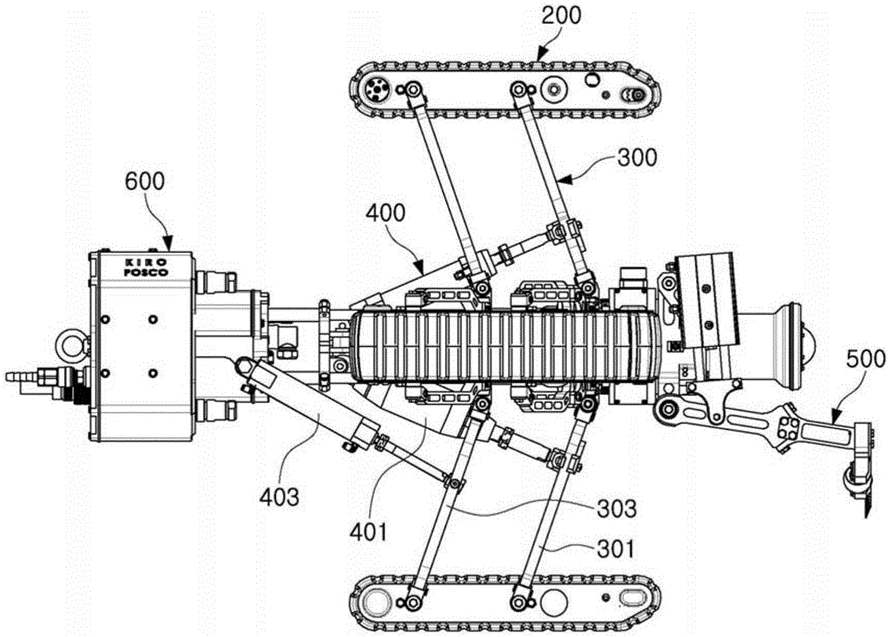 Pipeline cleaning robot