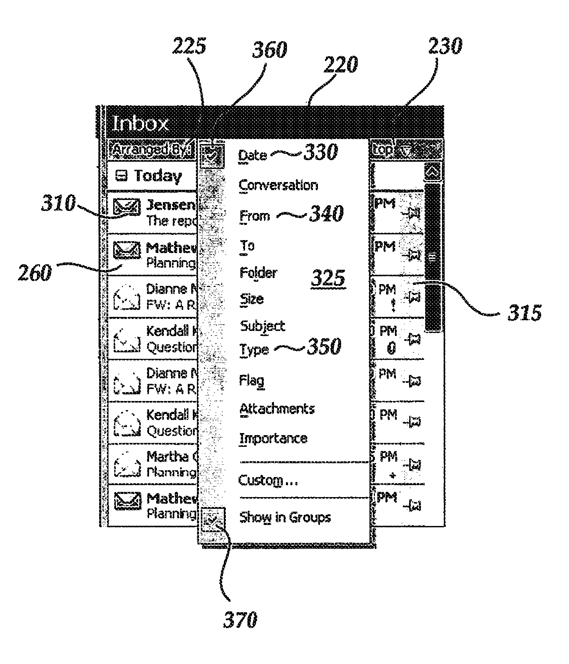 Automatic grouping of electronic mail