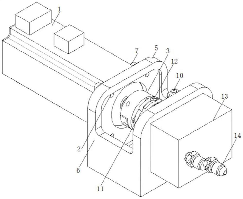 Intelligent speed adjusting system for automatically adjusting feeding speed according to material saw cutting face