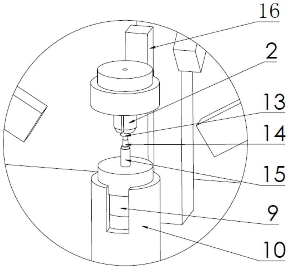 Communication laser temperature control coupling welding device