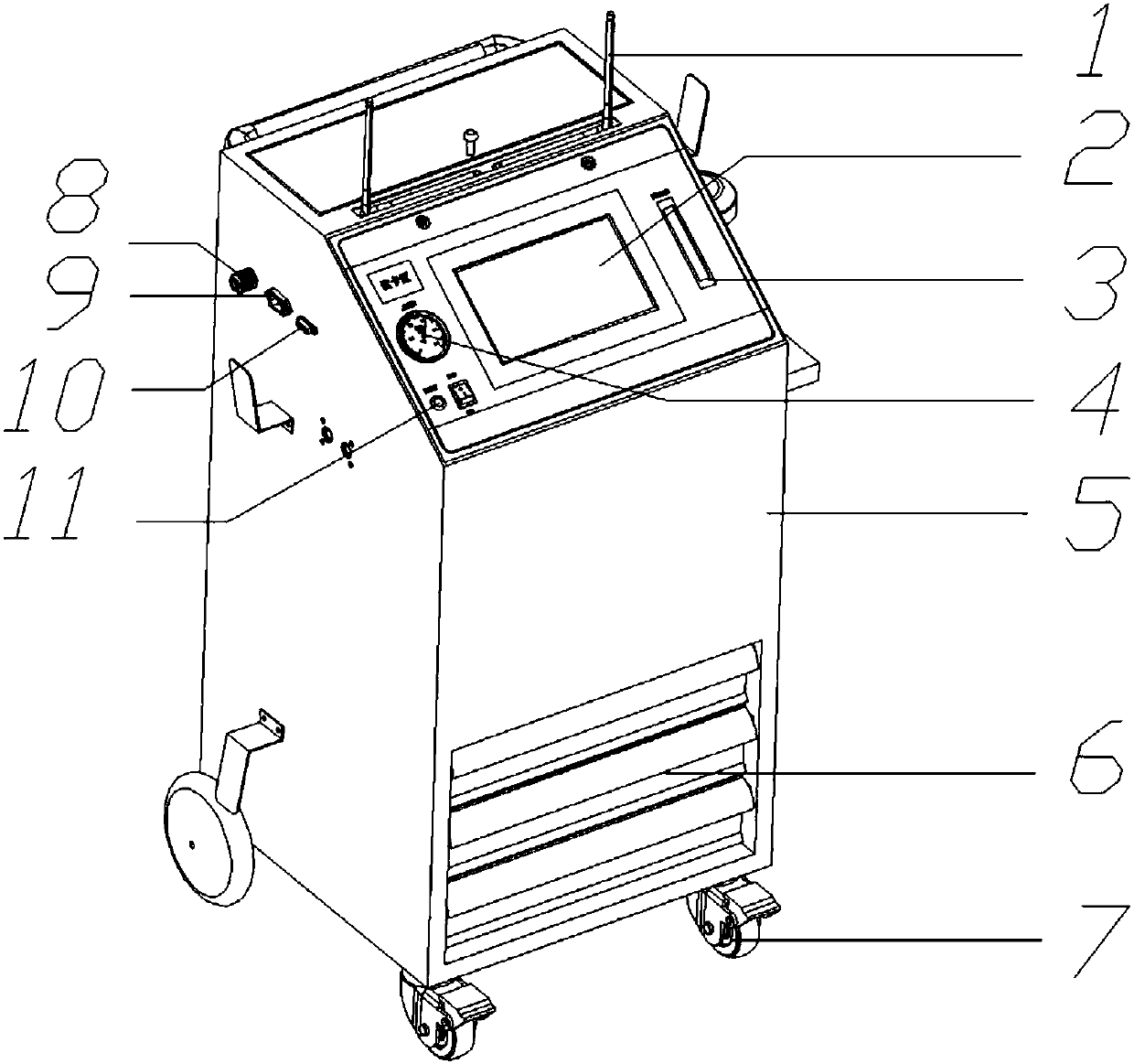 Intelligent cleaning and maintaining system and intelligent cleaning and maintaining method of engine