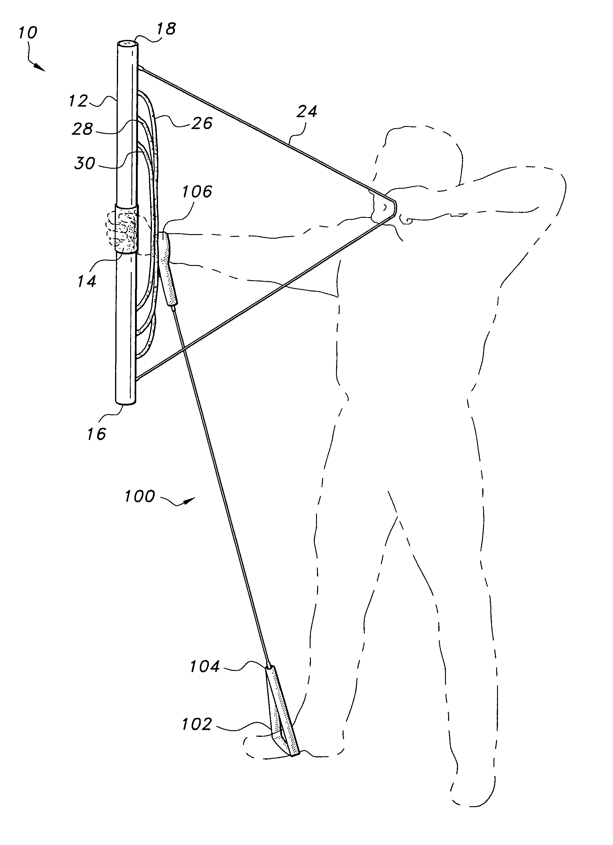 Archery training device