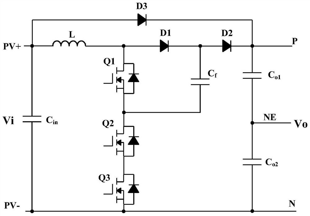 A boost power conversion circuit and its control method