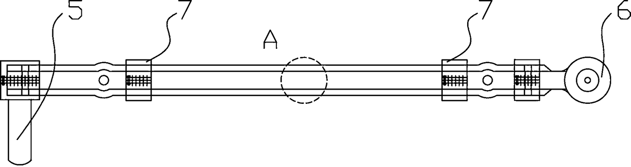 Exciting beam for pavement breaking vehicle