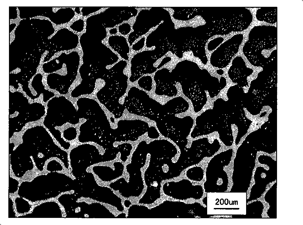 Blending polymer shape memory material and preparation method thereof