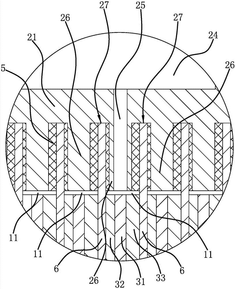 Bipolar lead-acid storage battery