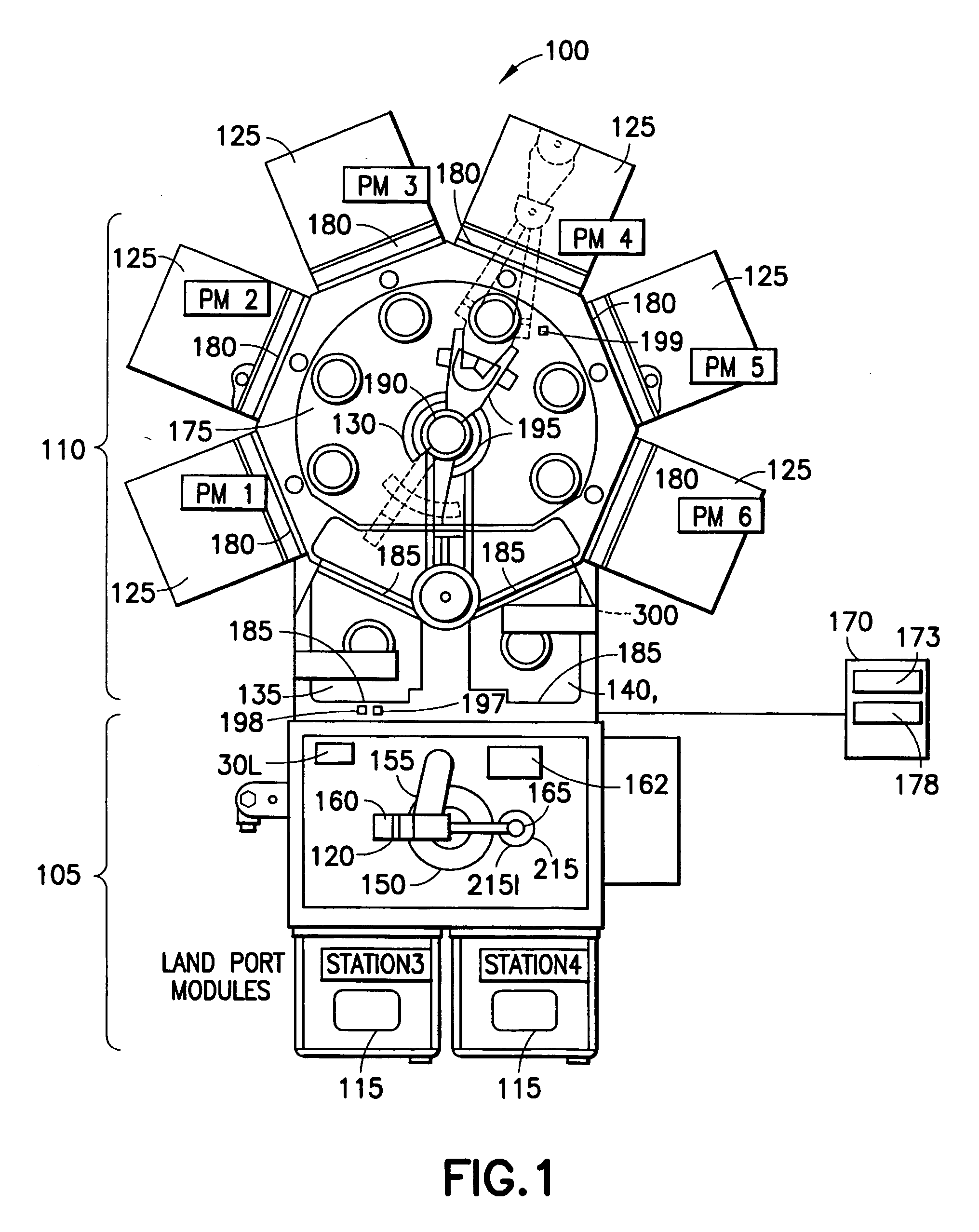 Process apparatus with on-the-fly workpiece centering