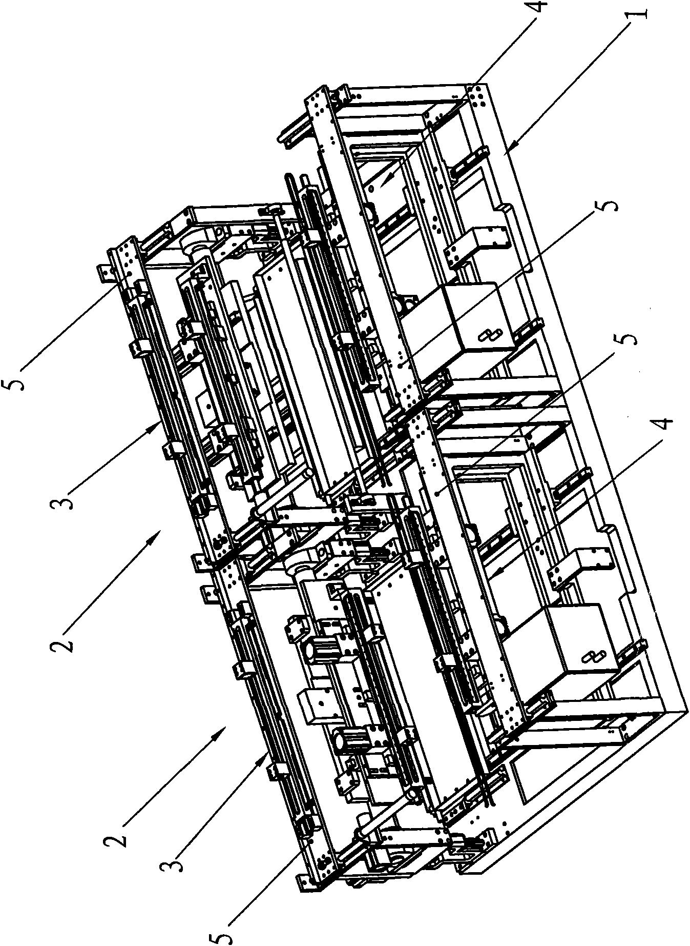 Adaptation of full-automatic diamond grinding and polishing machine and clamp adapting unit thereof