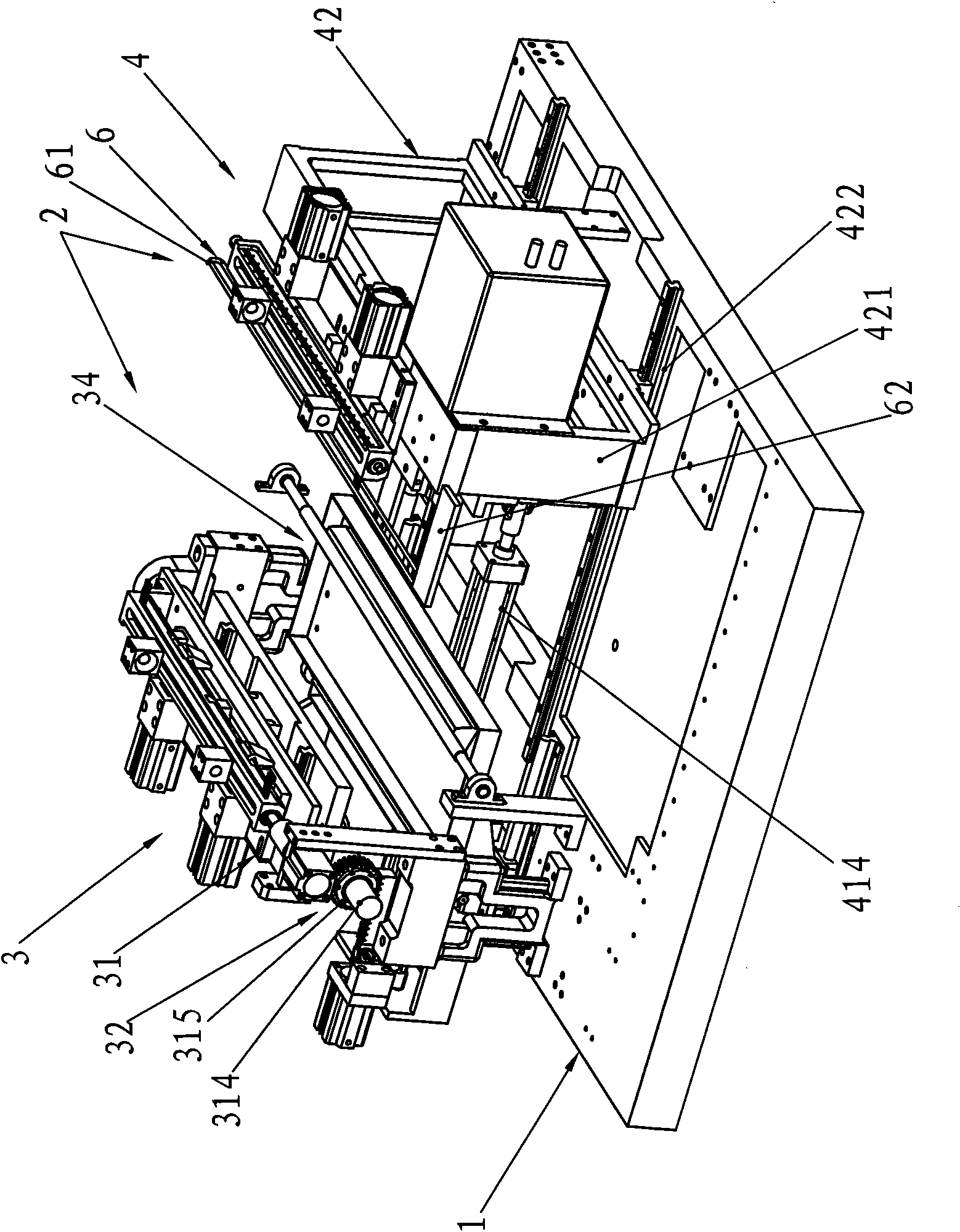 Adaptation of full-automatic diamond grinding and polishing machine and clamp adapting unit thereof