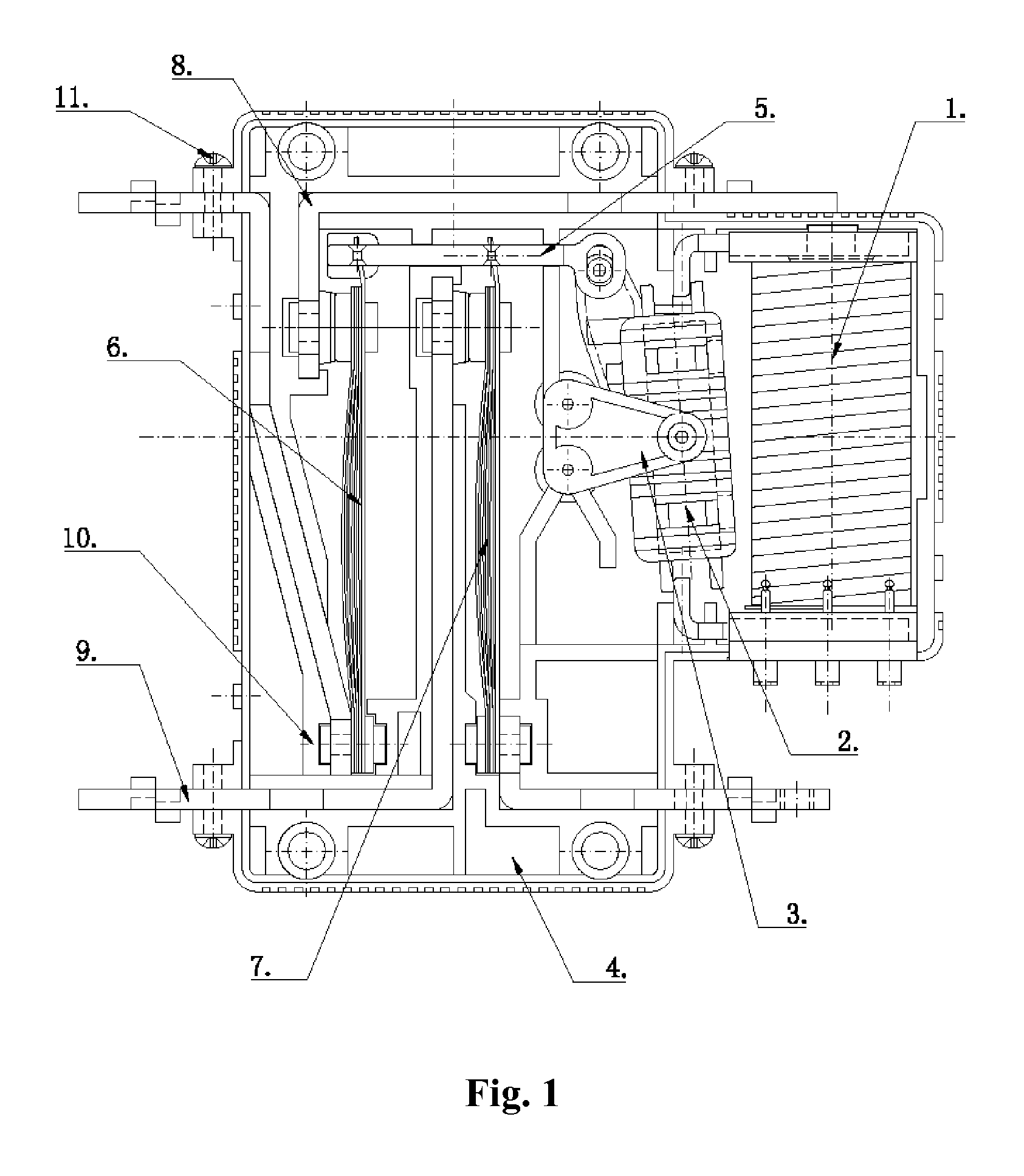 Magetic latching relay