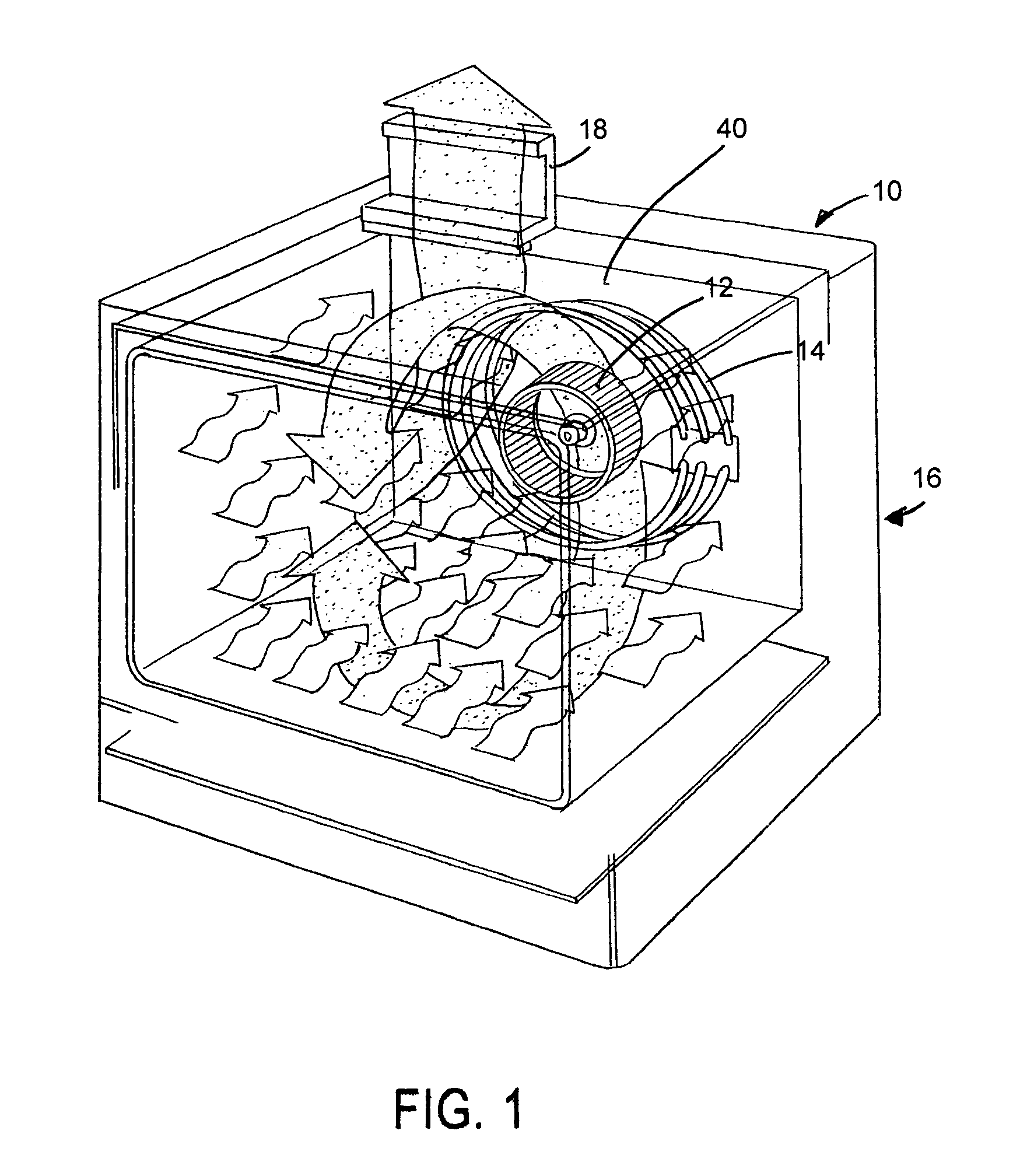 Electric convection oven