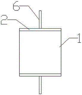 Novel gas discharge tube for coaxial cables