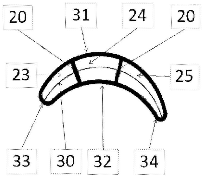 Turbine blade and gas turbine containing same