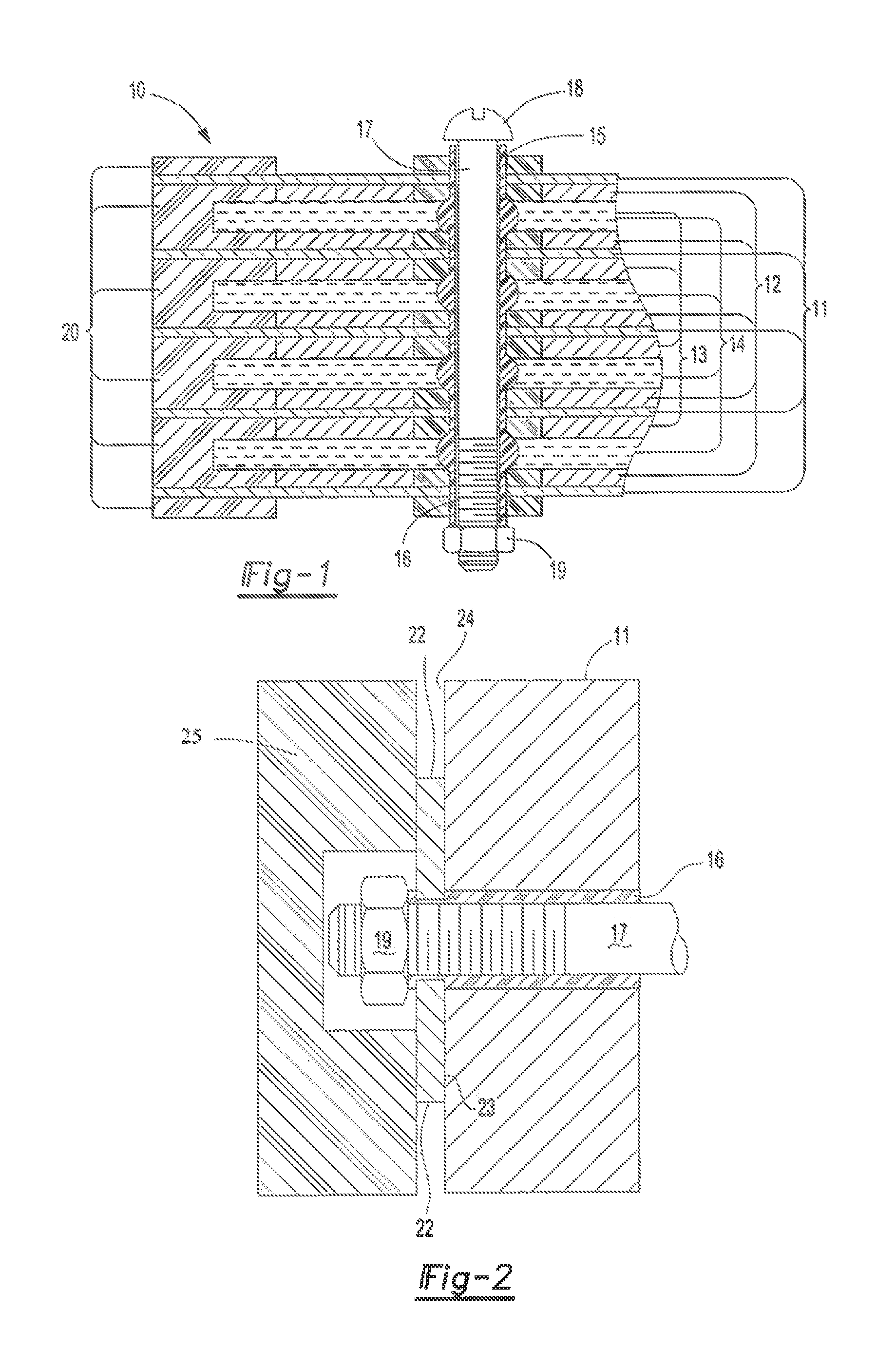 Bipolar battery assembly