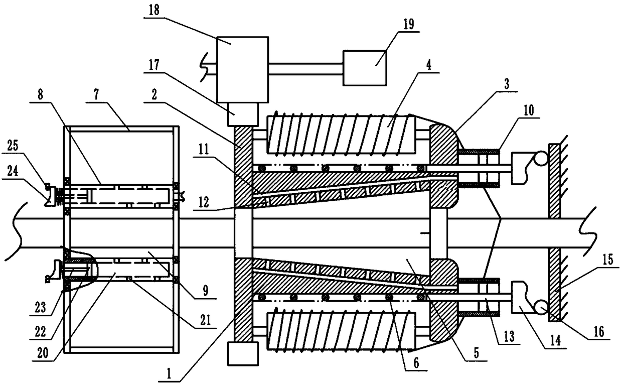 A core wire covering device for electric wires and cables