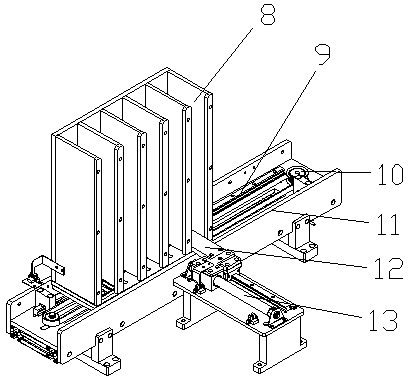 Granular material dividing boxing machine