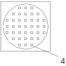 Packaging method for flexible-graphite-flake substrate LED