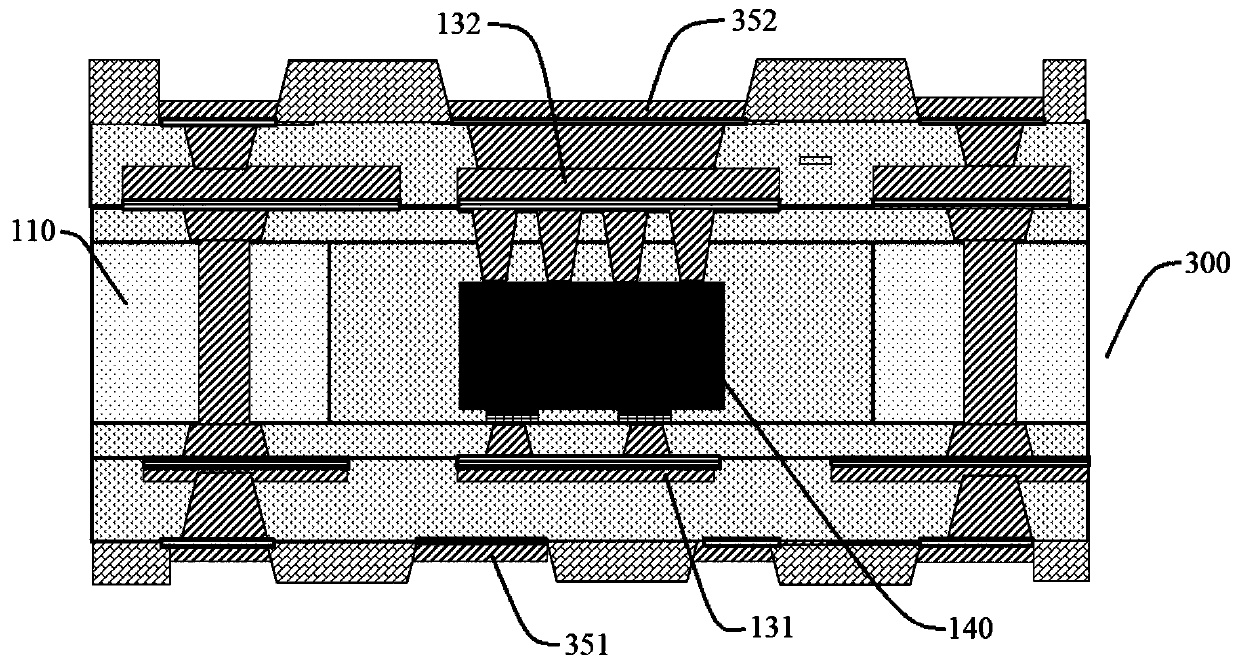 Embedded chip package and manufacturing method thereof