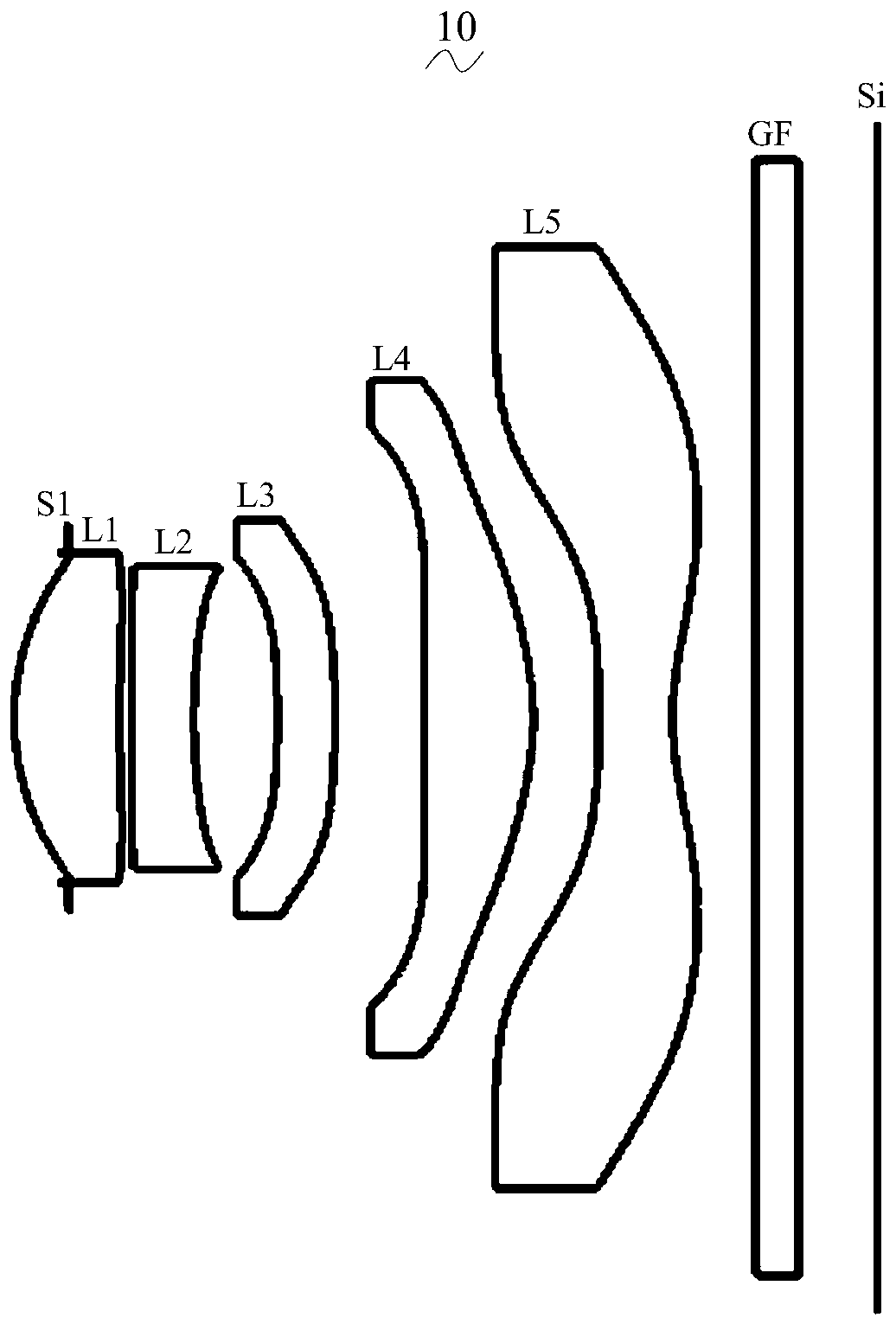 Camera shooting optical lens