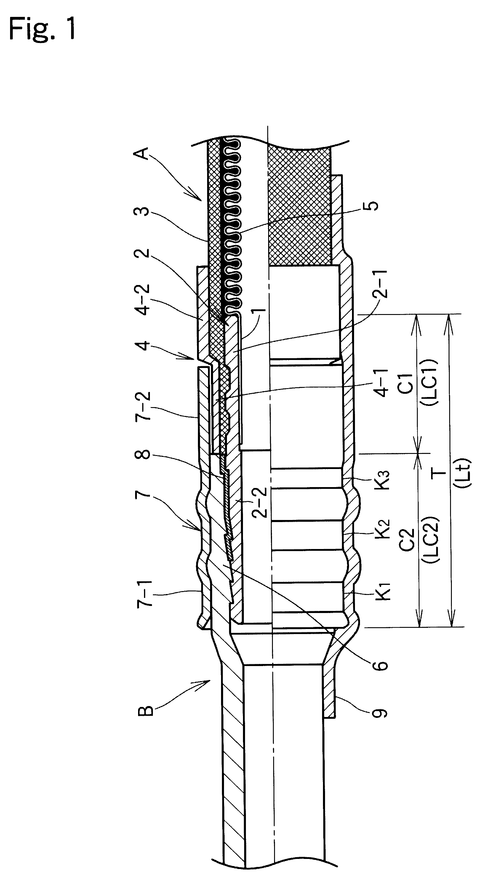 Connection Structure For Different Kinds of Metal Tubes