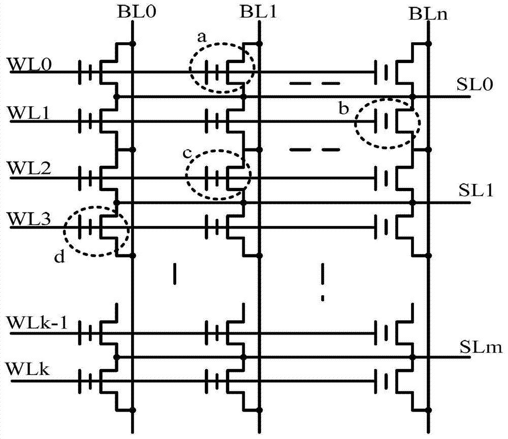 Programming control method and device for memory and storage array