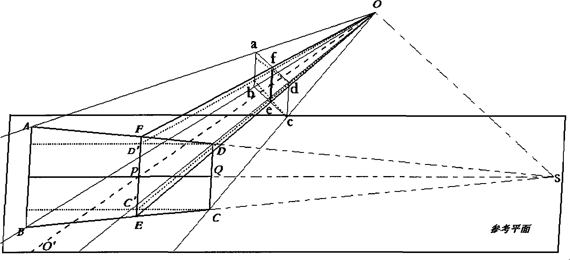 Orthogonal projection emendation method for image measurement in industry close range photography