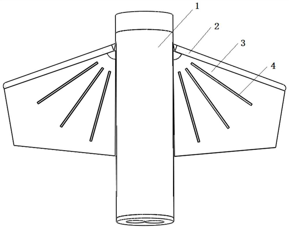 Completely retractable flexible variable wing mechanism