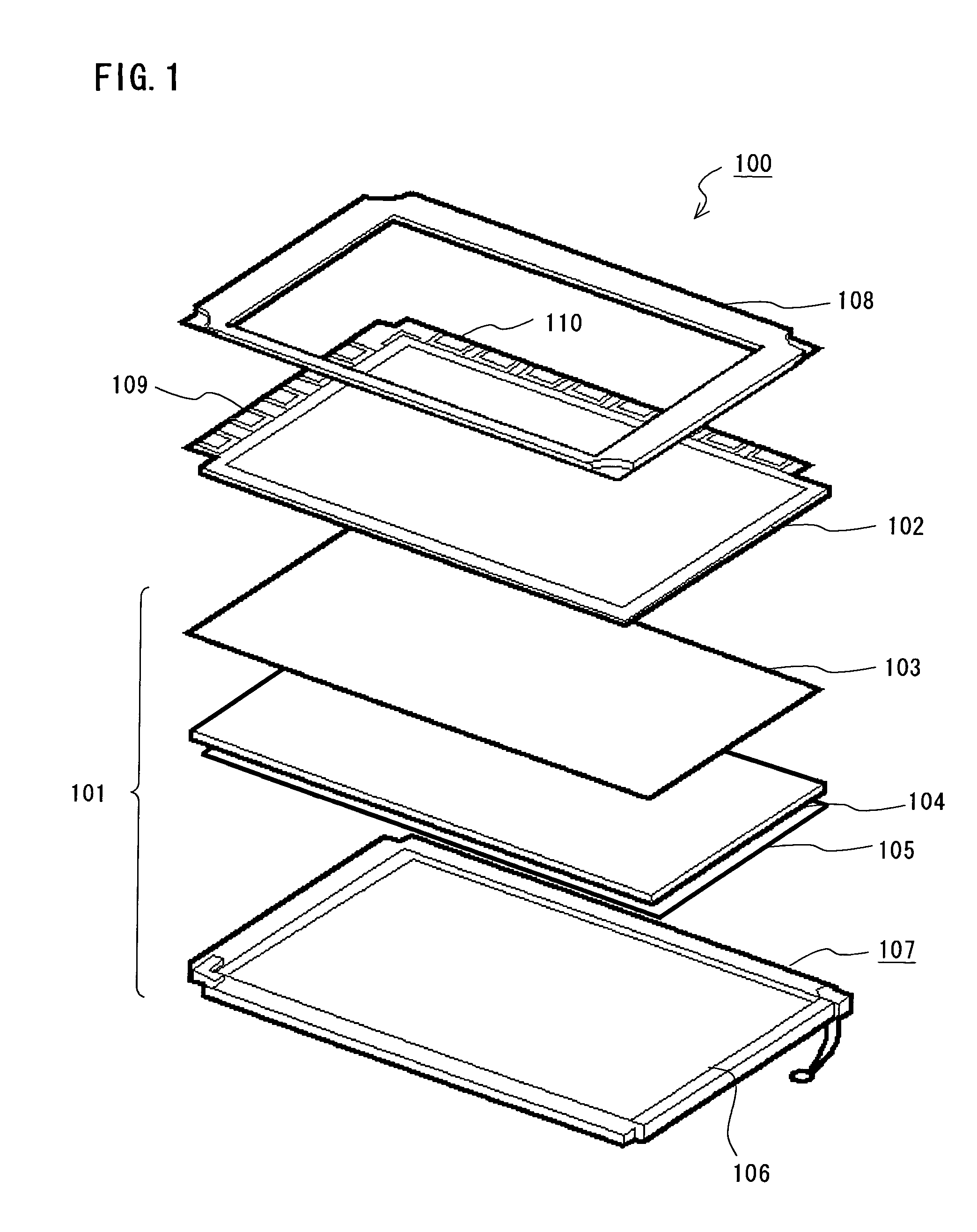 Planar light source unit and display device