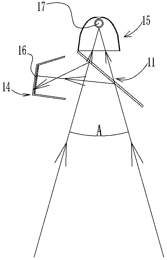 Efficient wave length light-splitting type solar energy comprehensive utilization system