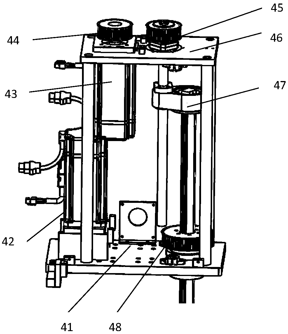 Cover-pressing detection device for wine box