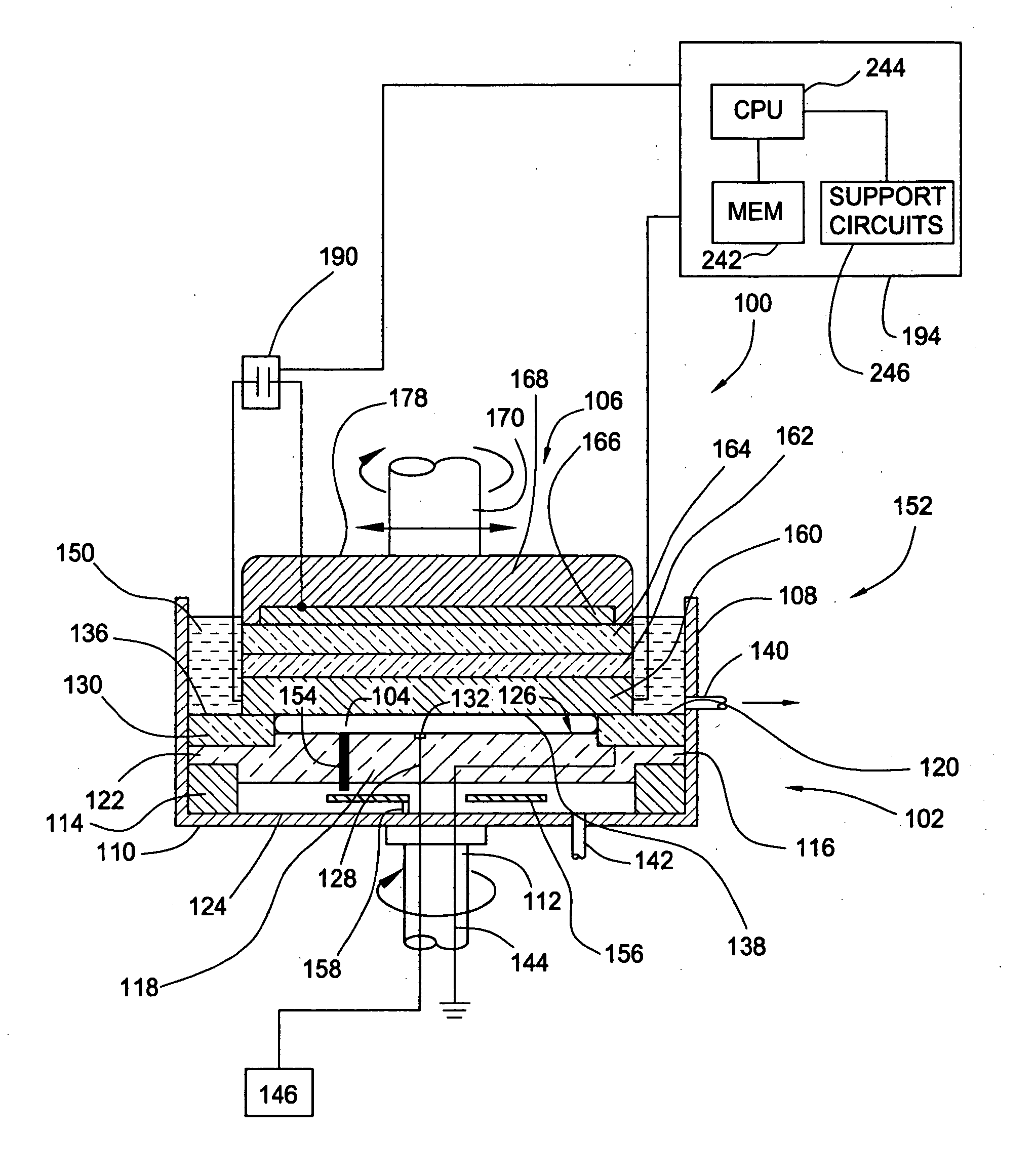 Process control in electrochemically assisted planarization