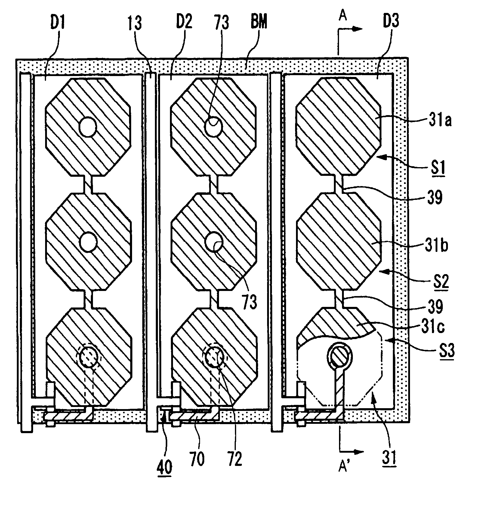 Liquid crystal display device, method of manufacturing the same, and electronic apparatus